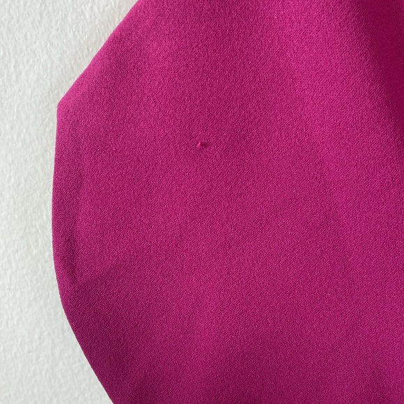 New Betsey Johnson Pink V-neck Short Sleeve Body Con Mini Short Crepe Dress 6 - Picture 6 of 7